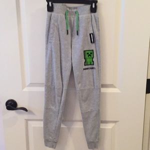 Minecraft grey cotton pant
